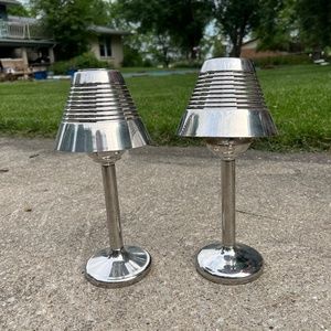 Pottery Barn Candle Votive Holder/Shades